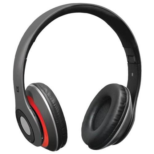 фото Наушники defender freemotion b570 серый/красный