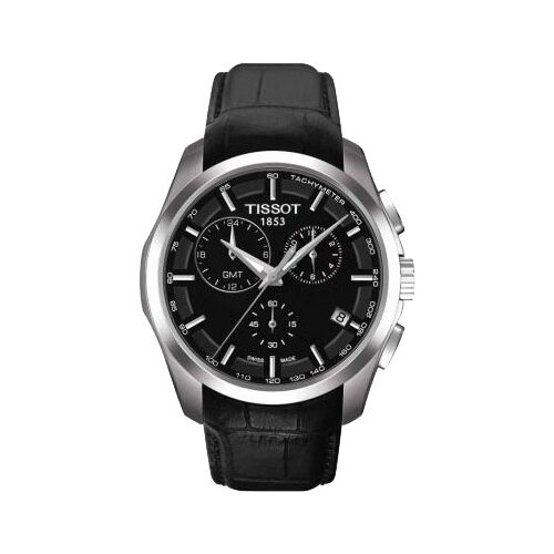 Наручные часы TISSOT T-Classic, серебряный, черный часы tissot couturier automatic small second t035 428 16 051 00