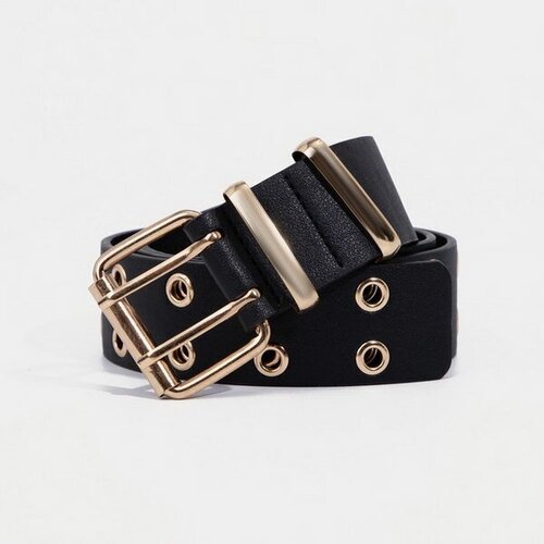 фото Ремень сима-ленд, размер 105, черный сима-лэнд