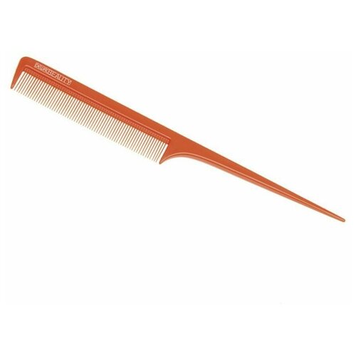 Расческа Dewal Beauty с пластиковым хвостиком, оранжевая, 20,5 см расческа beauty с пластиковым хвостиком 20 5см оранжевая