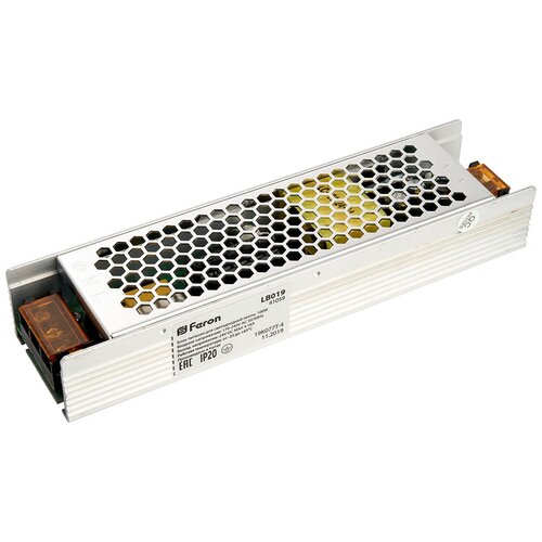 блок питания драйвер трансформатор для светодиодной ленты Трансформатор электронный для светодиодной ленты 100W 24V (драйвер), LB019, 41059