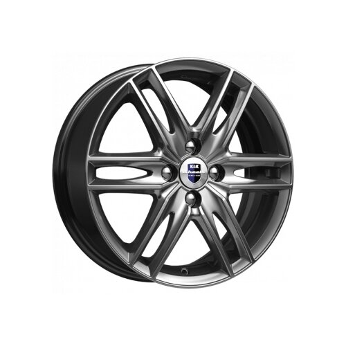 фото Колесный диск k&k монтеррей 6х16/4х100 d67.1 et45, дарк платинум