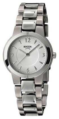 Наручные часы BOCCIA Circle-Oval 3175-01, серебряный