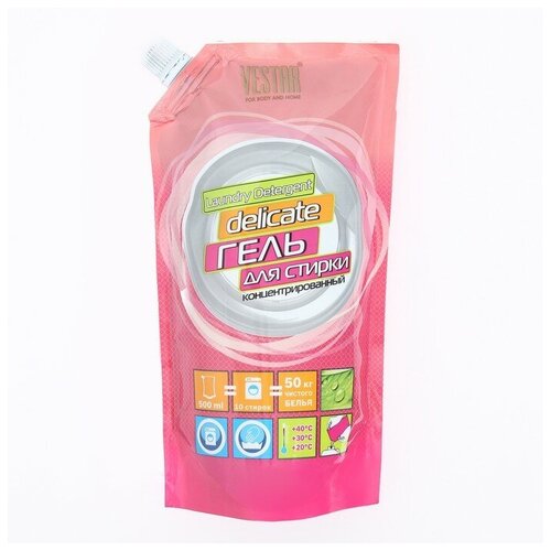 Жидкое средство для стирки Вестар для деликатных тканей 500 мл 516₽