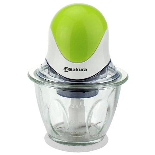 Измельчитель Sakura SA-6217GR чаша 06 л400 Вт бело-зеленый 159000₽