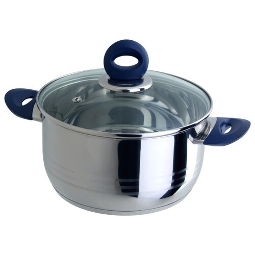 фото Кастрюля regent azzuro vitro 6 л