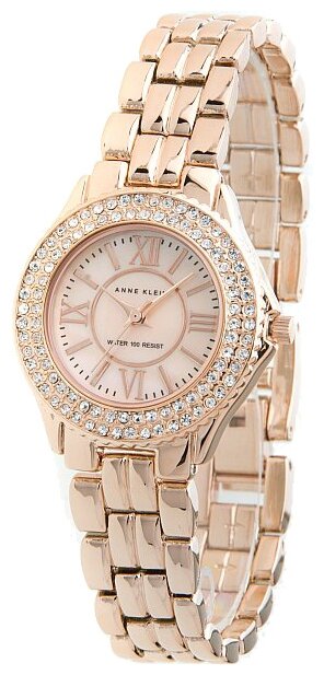 Наручные часы ANNE KLEIN Crystal, розовый