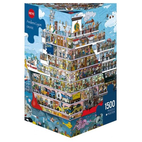 фото Пазл Heye Puzzle + Poster Круиз
