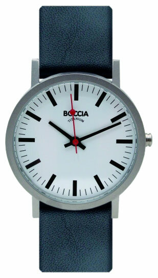 Наручные часы BOCCIA Circle-Oval 521-03, белый, черный