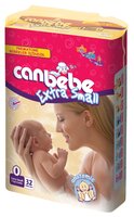 Canbebe подгузники 0 (0-3 кг) 32 шт.