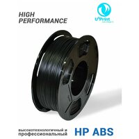 HP ABS Черный Пластик для 3D печати, 1 кг, U3Print (ANTHRACITE)