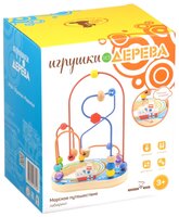 Лабиринт Мир деревянных игрушек Морское путешествие бежевый/голубой