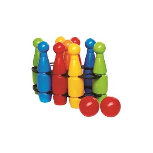 фото Набор с кеглями zebratoys средний (16-5044)