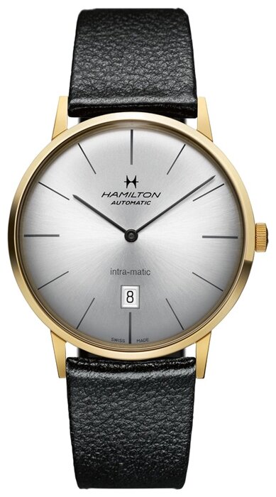 Наручные часы Hamilton American Classic, серебряный, золотой