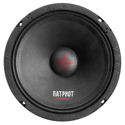 Колонки автомобильные Ural АС-ПТ165 патриот без решетки 300Вт 98дБ 4Ом 165см 6 12дюйм ком1кол широкополосные однополосные 551100₽