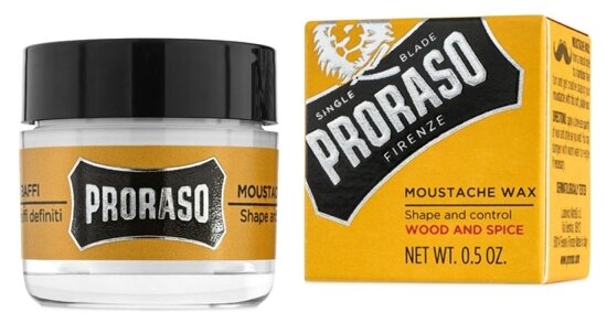 Proraso Воск для усов Wood and Spice 15 мл (Proraso, ) - фото №2