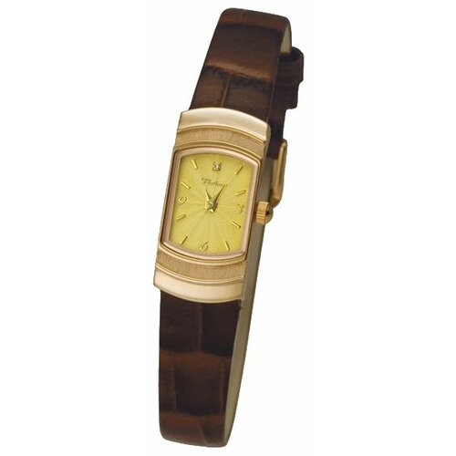 фото Platinor женские золотые часы «любава» арт.: 98350.412