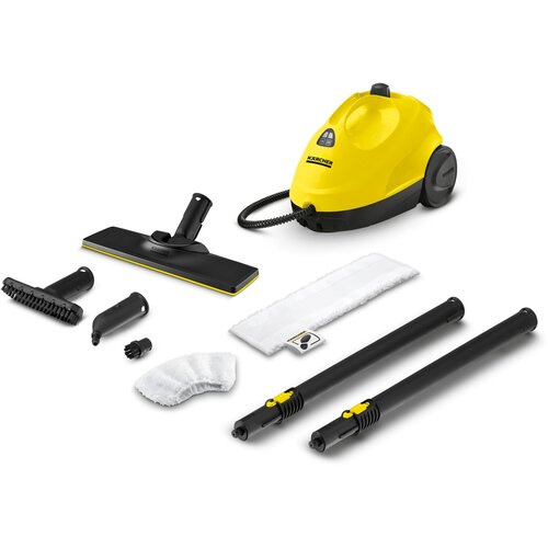 Пароочиститель KARCHER SC 2 EasyFix подарок круглая щетка 1512-063-BL-C желтыйчерный 1779600₽
