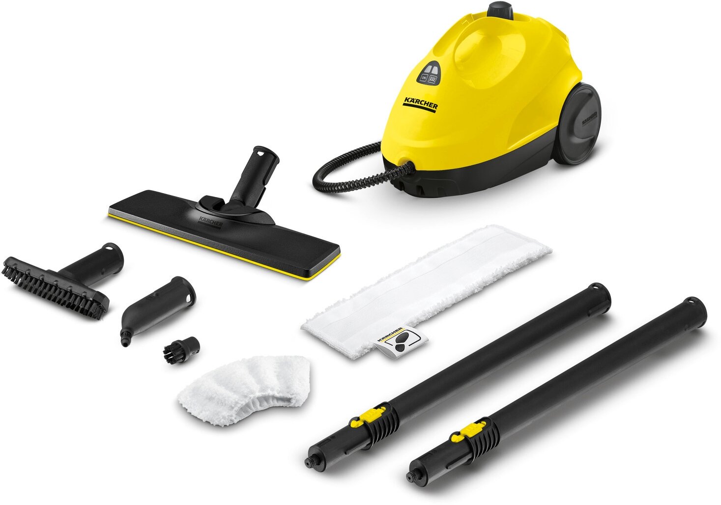 Пароочиститель KARCHER SC 2 EasyFix + подарок круглая щетка 1.512-063-BL-C