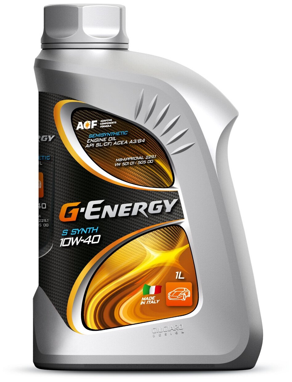 Моторное масло G-Energy S Synth 10W-40, 1л полусинтетическое - фото №11