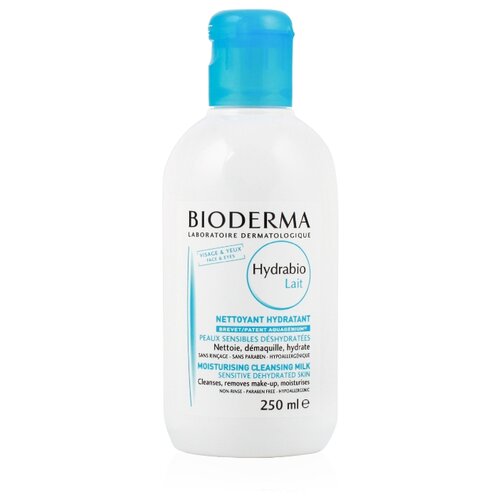 фото Bioderma молочко очищающее hydrabio, 250 мл