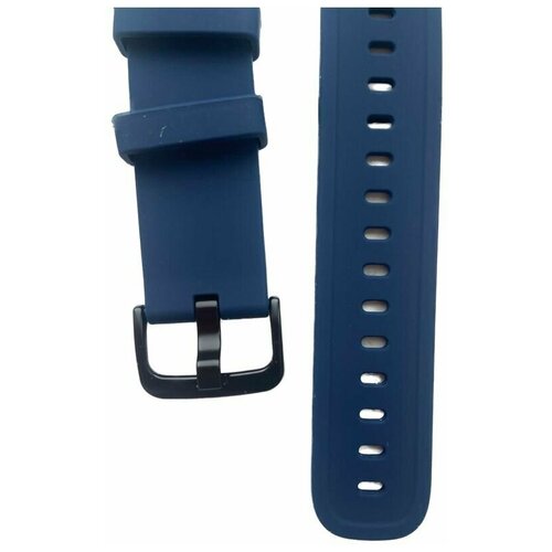 22mm 20mm watch band for huawei watch gt2 samsung gear s3 active 2 amazfit gtr for huawei watch gt2 46mm 42mm silicone strap Ремешок для смарт-часов, фитнес-браслета универсальный 22 мм силиконовый браслет с пряжкой Xiaomi Samsung Huawei Honor, темно-синий