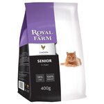 Сухой корм для кошек Royal Farm Senior Курица 400г - изображение