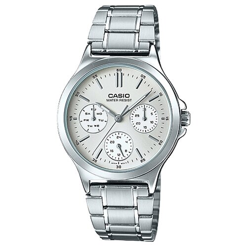 Наручные часы CASIO Collection LTP-V300D-7A, серый, серебряный