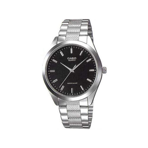 Наручные часы CASIO Collection LTP-1274D-1A, черный, серебряный