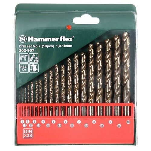фото Набор сверл hammer 202-907 no7