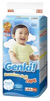 Genki подгузники Premium Soft L (9-14 кг) 54 шт.