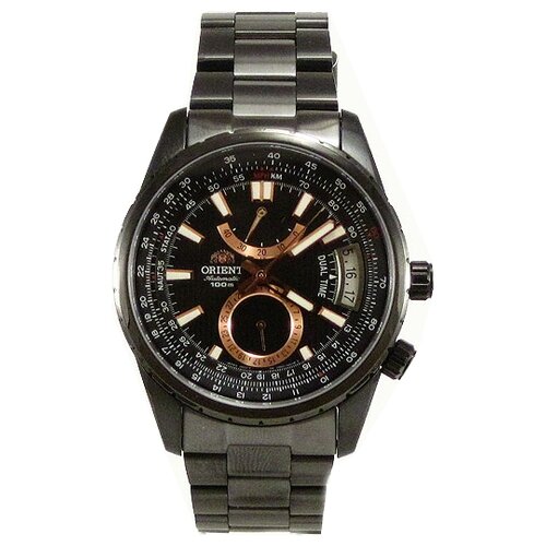 фото Часы японские наручные мужские механические с автоподзаводом на браслете orient fdh01001b0