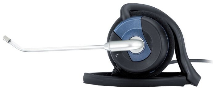 Проводные наушники Genius HS-300N черныйсиний