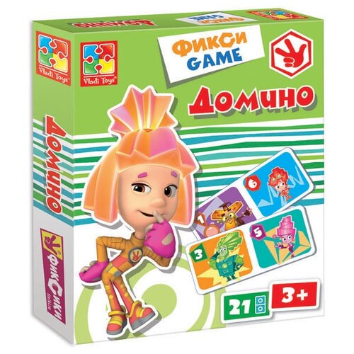 фото Настольная игра Vladi Toys Фиксики Домино VT2107-01