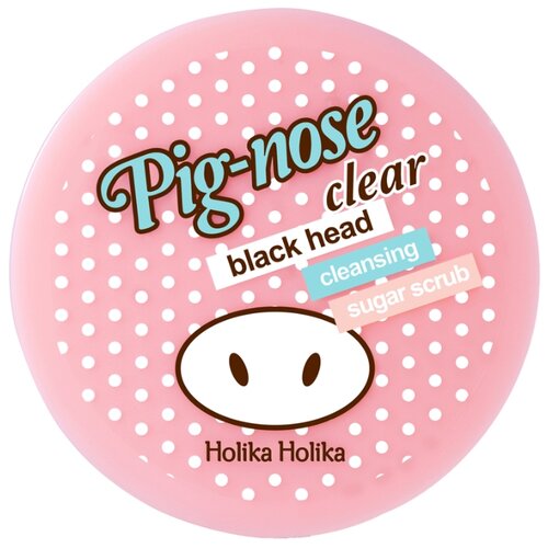 фото Holika Holika скраб для лица Pig-nose clear black head cleansing sugar scrub 30 мл