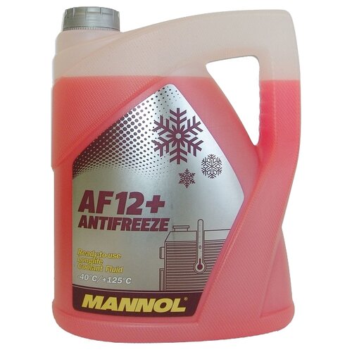 фото Антифриз mannol longlife antifreeze af12+ -40°c 5 л 5.6 кг канистра