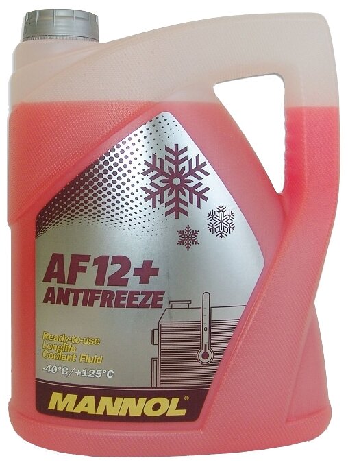 Mannol антифриз af12+ -40c (5л) 2039, mannol, 2039