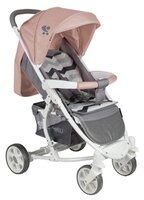 Прогулочная коляска Lorelli S300 rose/grey cities