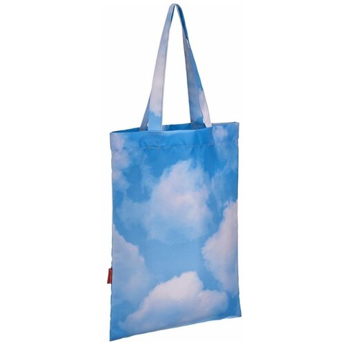 Сумка шоппер ErichKrause, голубой сумка шоппер erichkrause белый голубой