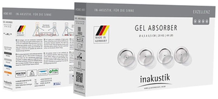 InAkustik Exzellenz Gel Absorber, 4 Set, steel, 008560