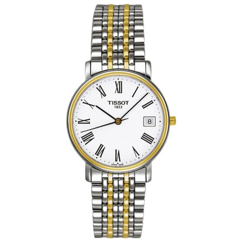 фото Tissot t52.2.481.13 мужские швейцарские наручные часы с апертурой даты