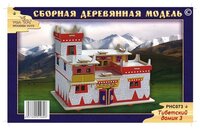 Сборная модель Чудо-Дерево Тибетский домик 3 (PHC073)