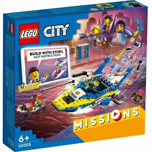 Конструктор LEGO City - Расследования водной полиции 60355