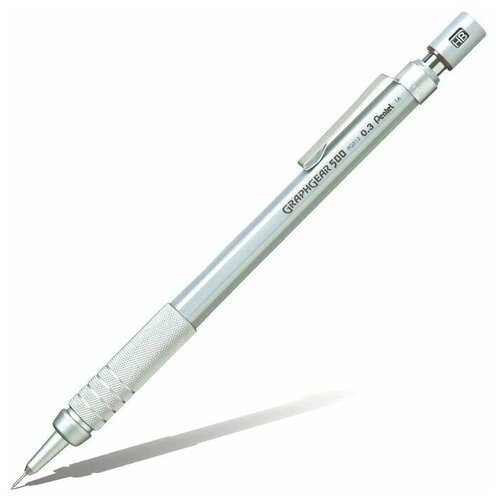 Карандаш Graphgear 500 автоматический профессиональный 0,3 мм, НВ, Pentel