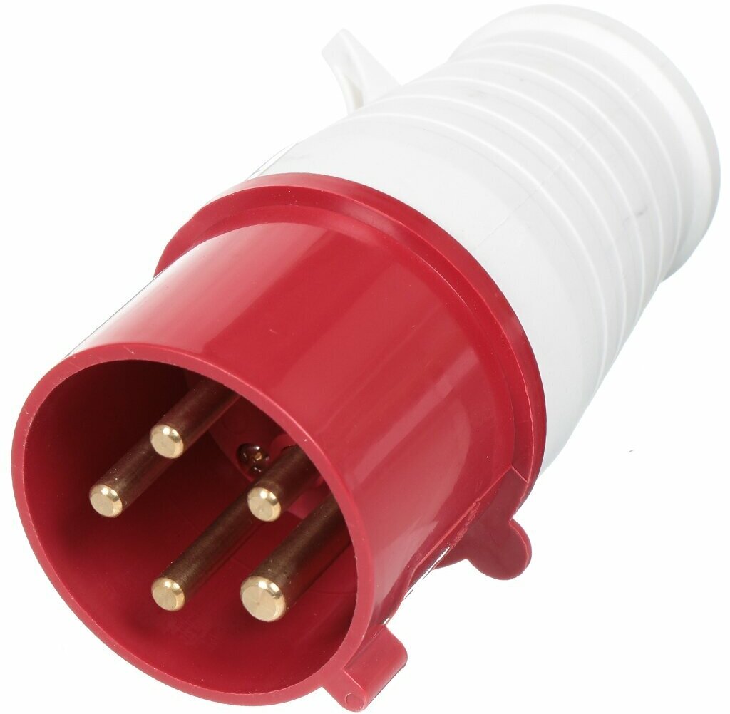PROxima ps-025-32-380 Вилка переносная 025 3Р+РЕ+N 32А (380В, IP44) EKF - фото №5