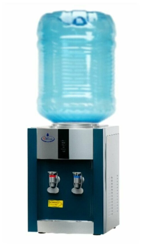 Кулер для воды Smixx 16 T/E голубой с серебром