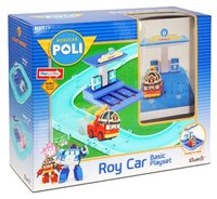 Трек Silverlit Robocar Poli Набор маленький трек с умной машинкой Рой