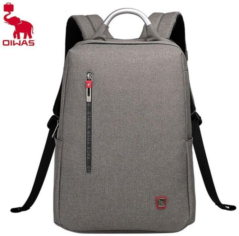 Oiwas Водонепроницаемый деловой рюкзак, рюкзак для ноутбука (серый)