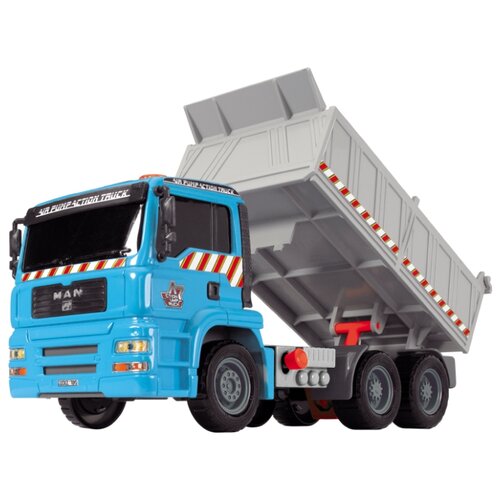 фото Грузовик Dickie Toys Air Pump (3805001) 1:24 28 см голубой/серый