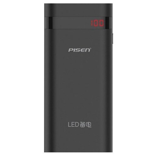 Аккумулятор Pisen TS-D213 LED Portable Power II 10000mAh, черный